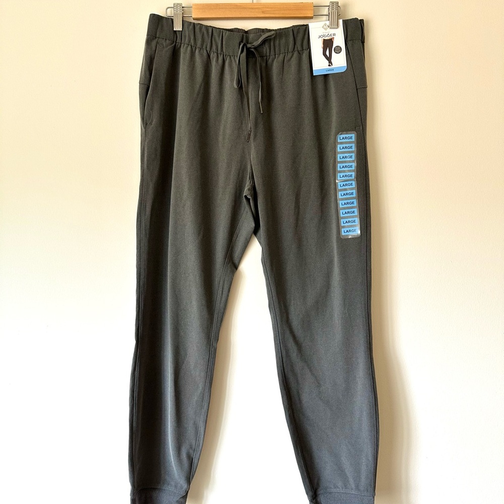Women’s Members Mark Travel Jogger Gray Size Large